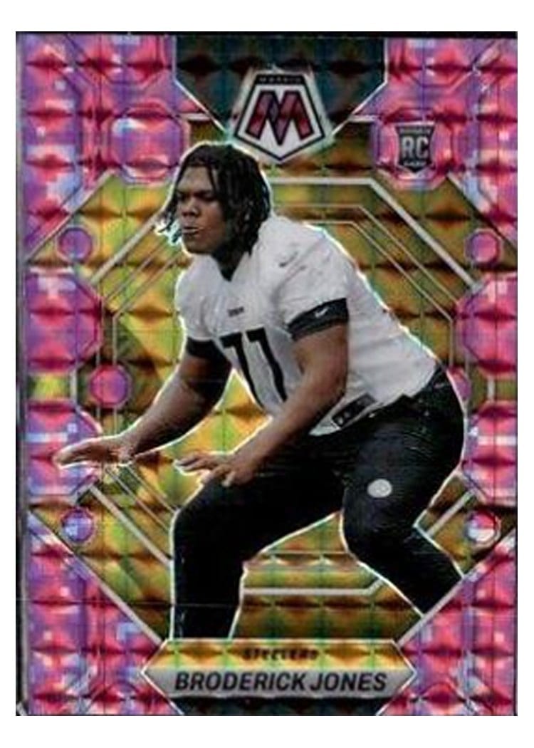 2023 Panini Mosaic Base Set Broderick Jones #288 card