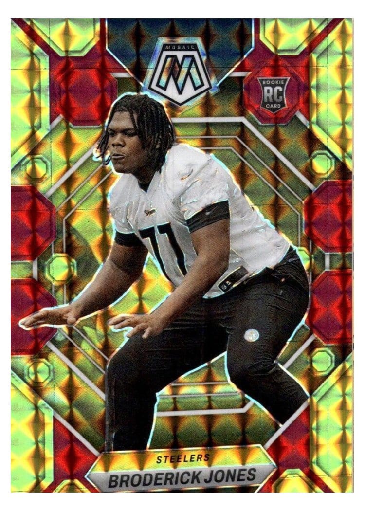 2023 Panini Mosaic Base Set Broderick Jones #288 card