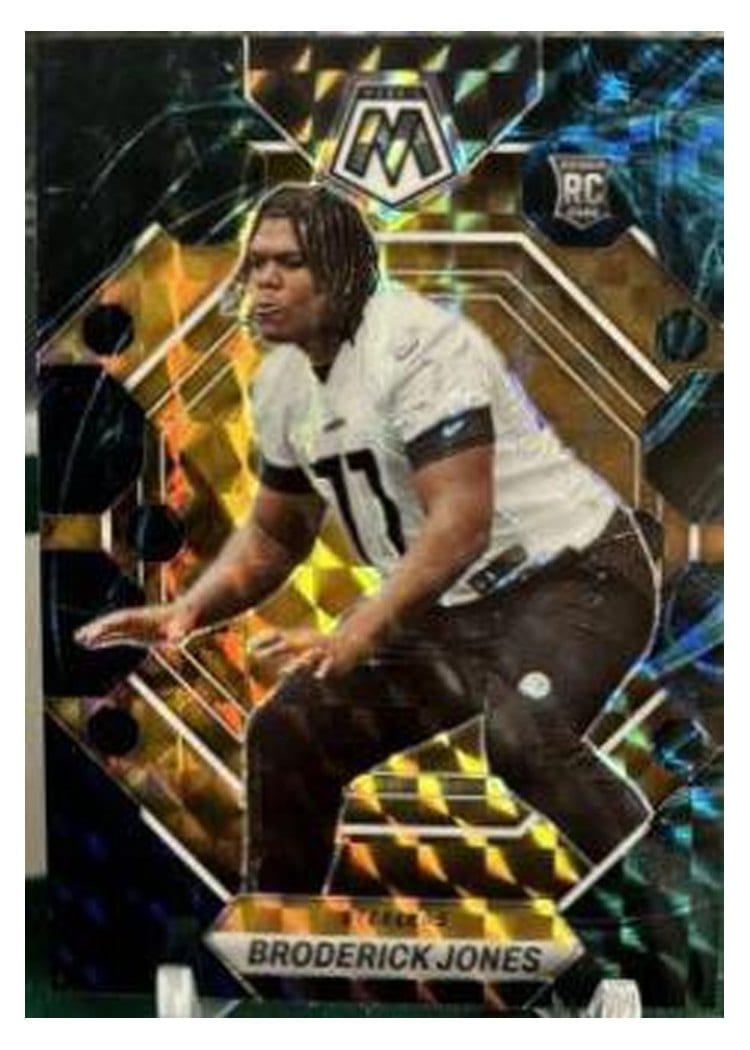 2023 Panini Mosaic Base Set Broderick Jones #288 card
