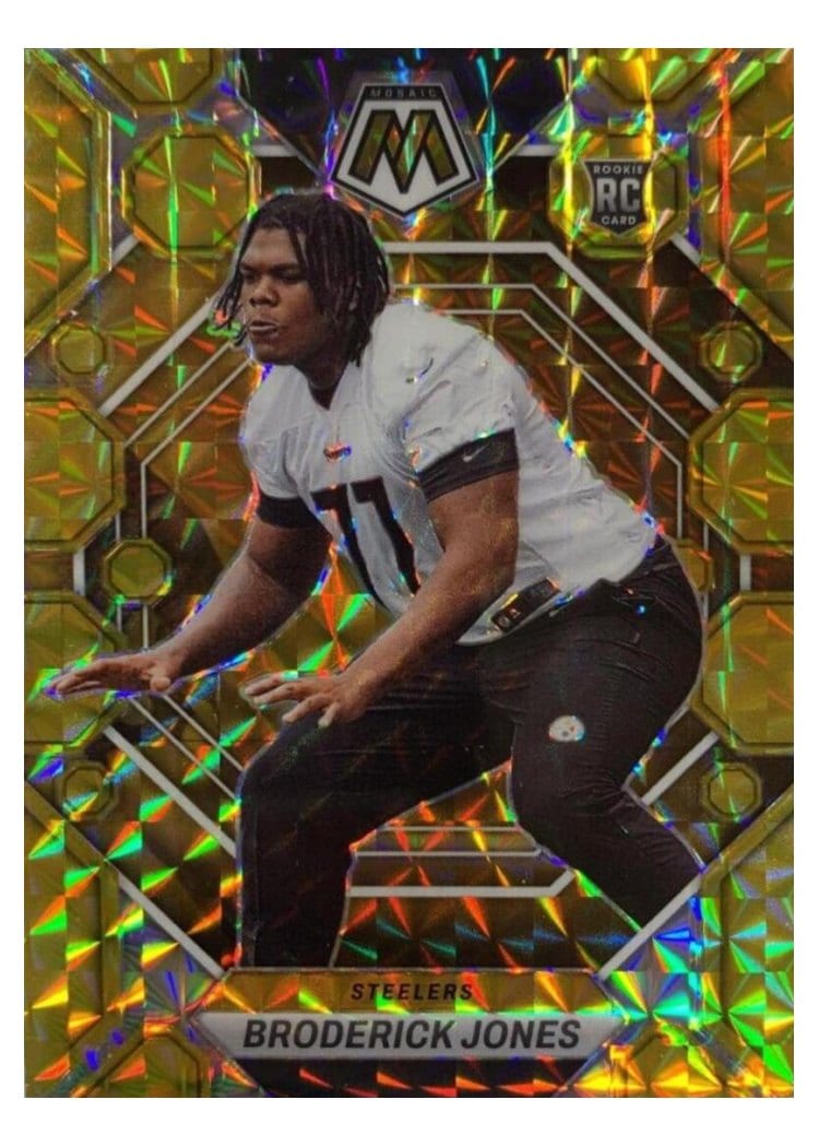 2023 Panini Mosaic Base Set Broderick Jones #288 card