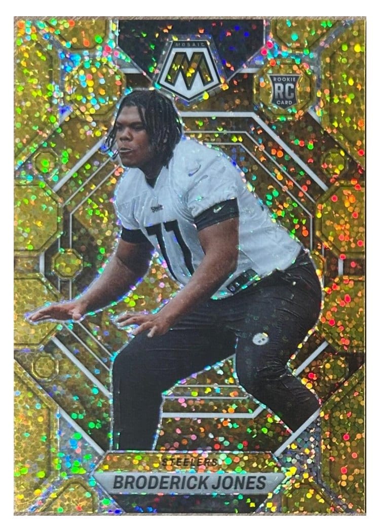2023 Panini Mosaic Base Set Broderick Jones #288 card