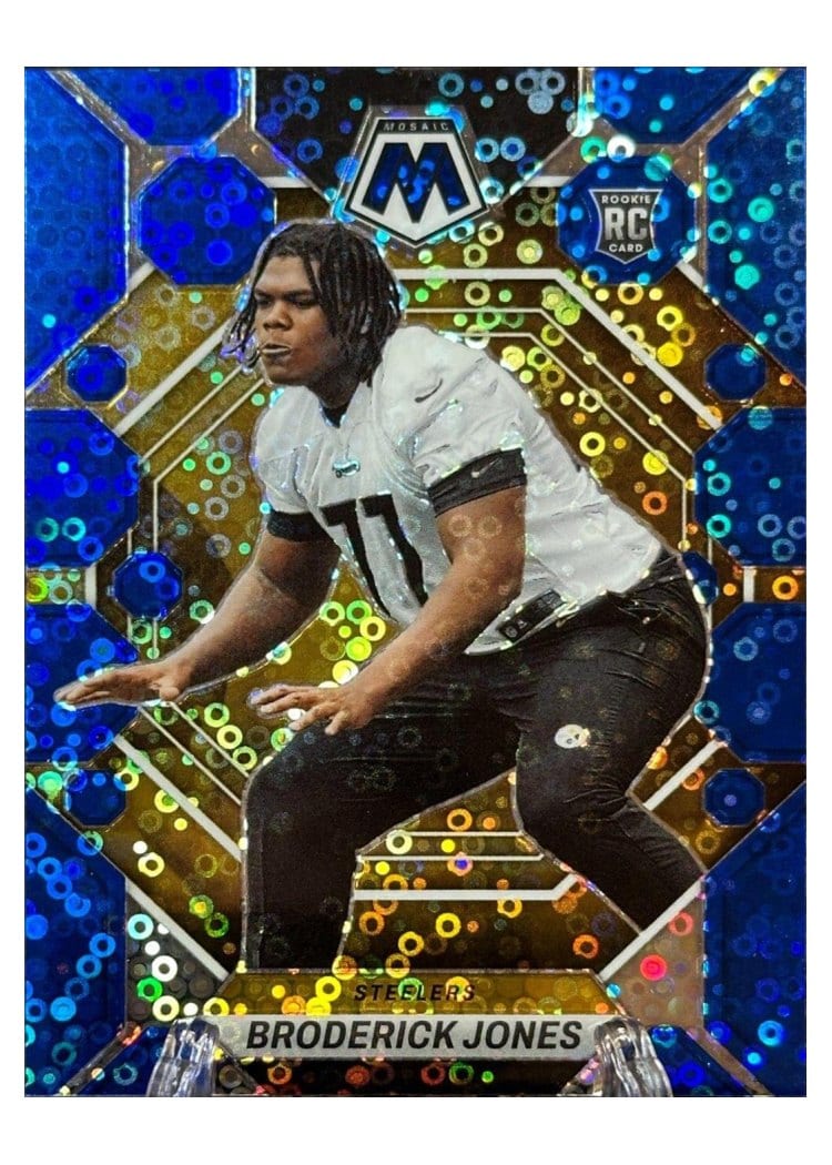 2023 Panini Mosaic Base Set Broderick Jones #288 card