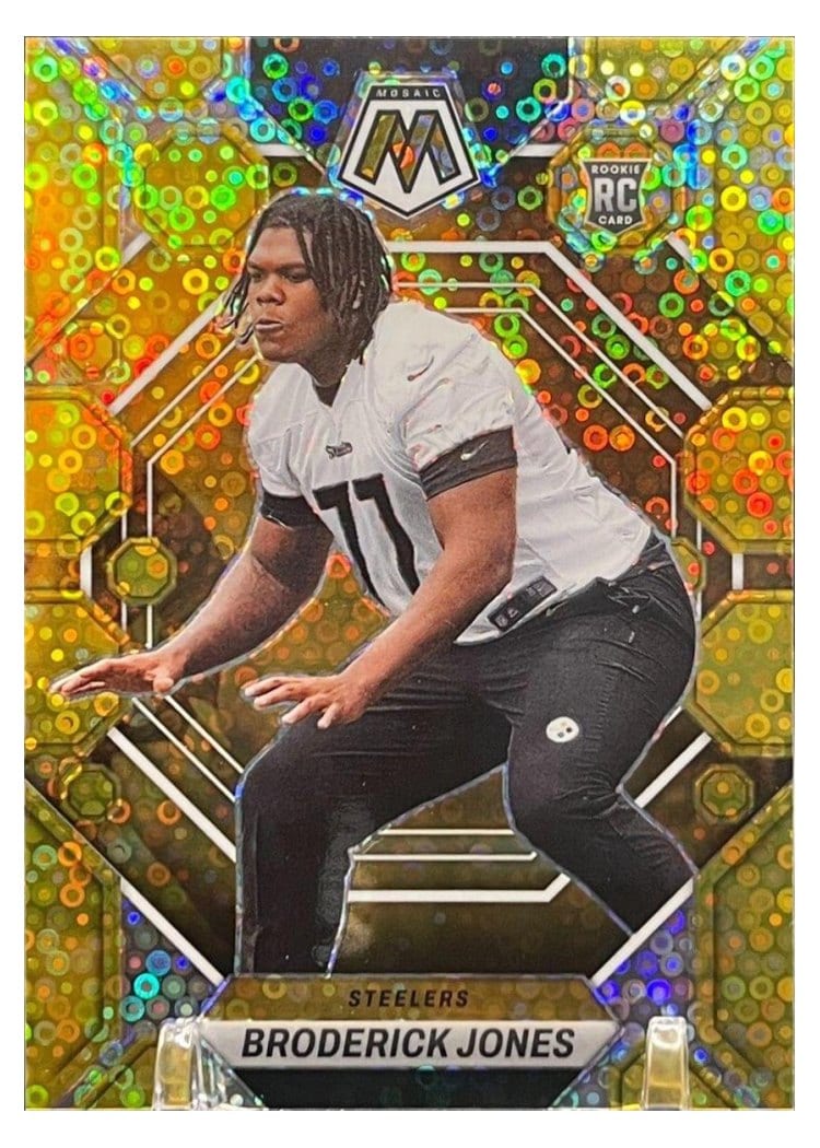 2023 Panini Mosaic Base Set Broderick Jones #288 card