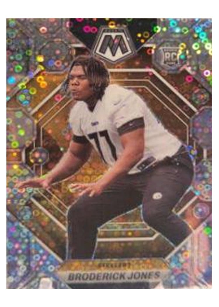 2023 Panini Mosaic Base Set Broderick Jones #288 card
