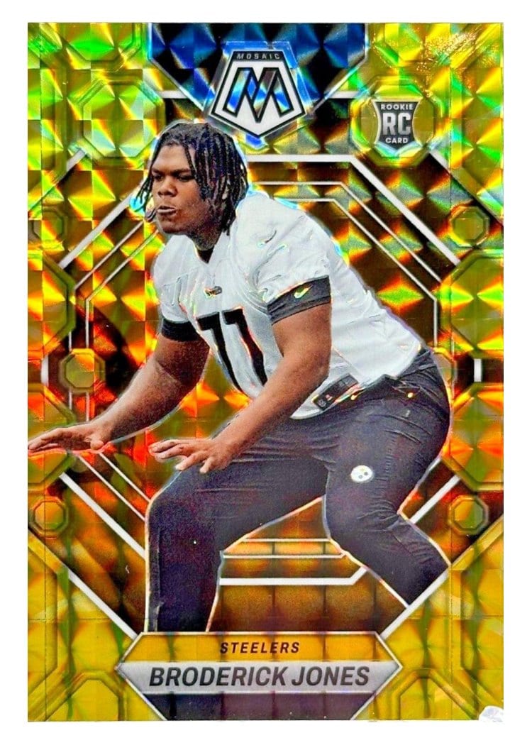 2023 Panini Mosaic Base Set Broderick Jones #288 card