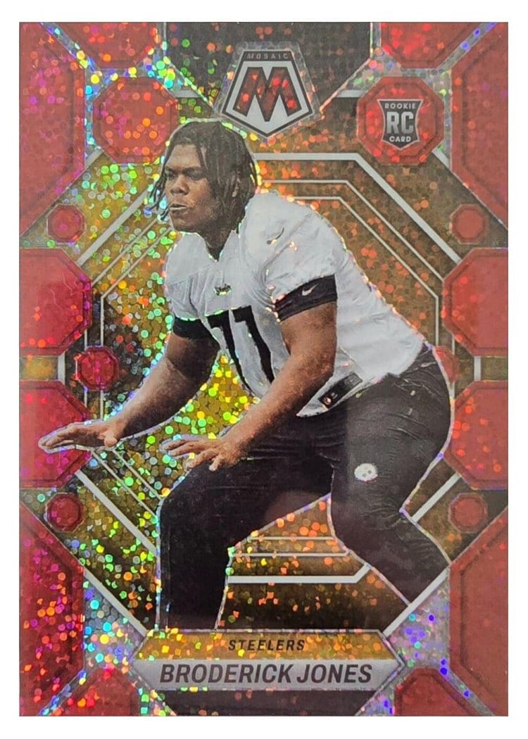 2023 Panini Mosaic Base Set Broderick Jones #288 card