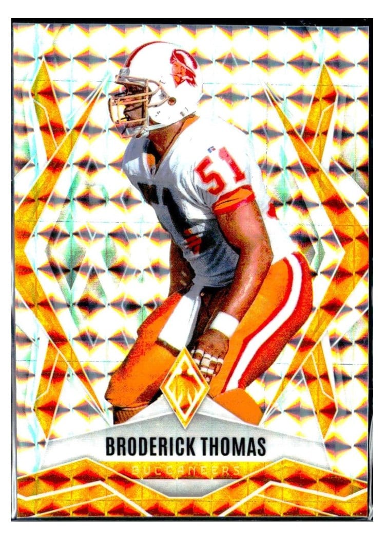 2025 Panini Phoenix Base Set Broderick Thomas Silver Pyramids #20 card