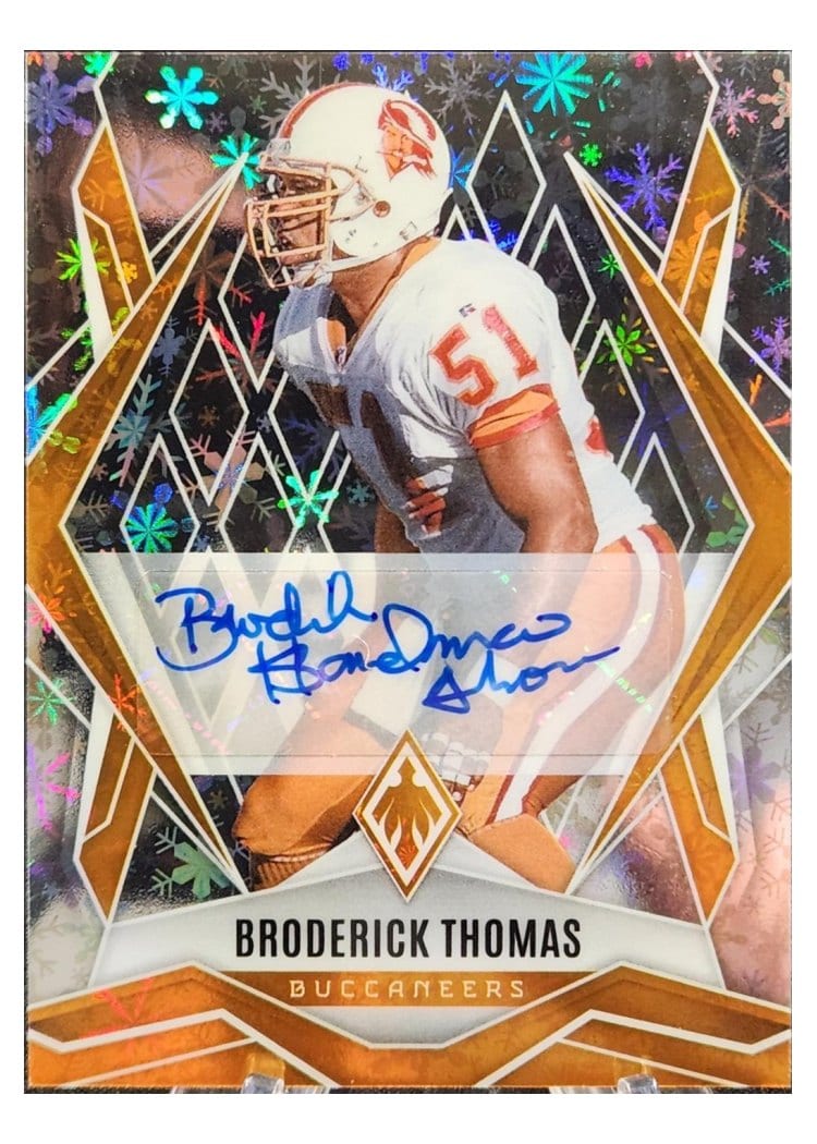 2025 Panini Phoenix Base Set Broderick Thomas Winter Autograph #20 card