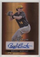 2024 Leaf Electrum Baseball Base Autograph Brody Brecht #BA-BB1 card