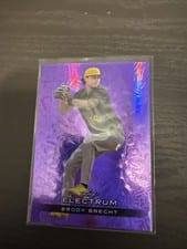 2024 Leaf Electrum Baseball Base Set Brody Brecht #9 card