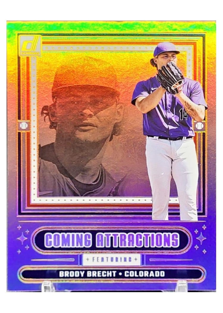 2025 Donruss Coming Attractions Brody Brecht #30 card