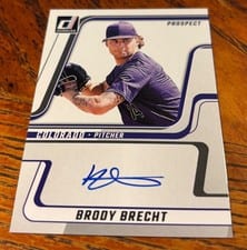 2025 Donruss Next Day Autographs Brody Brecht #ND-BB