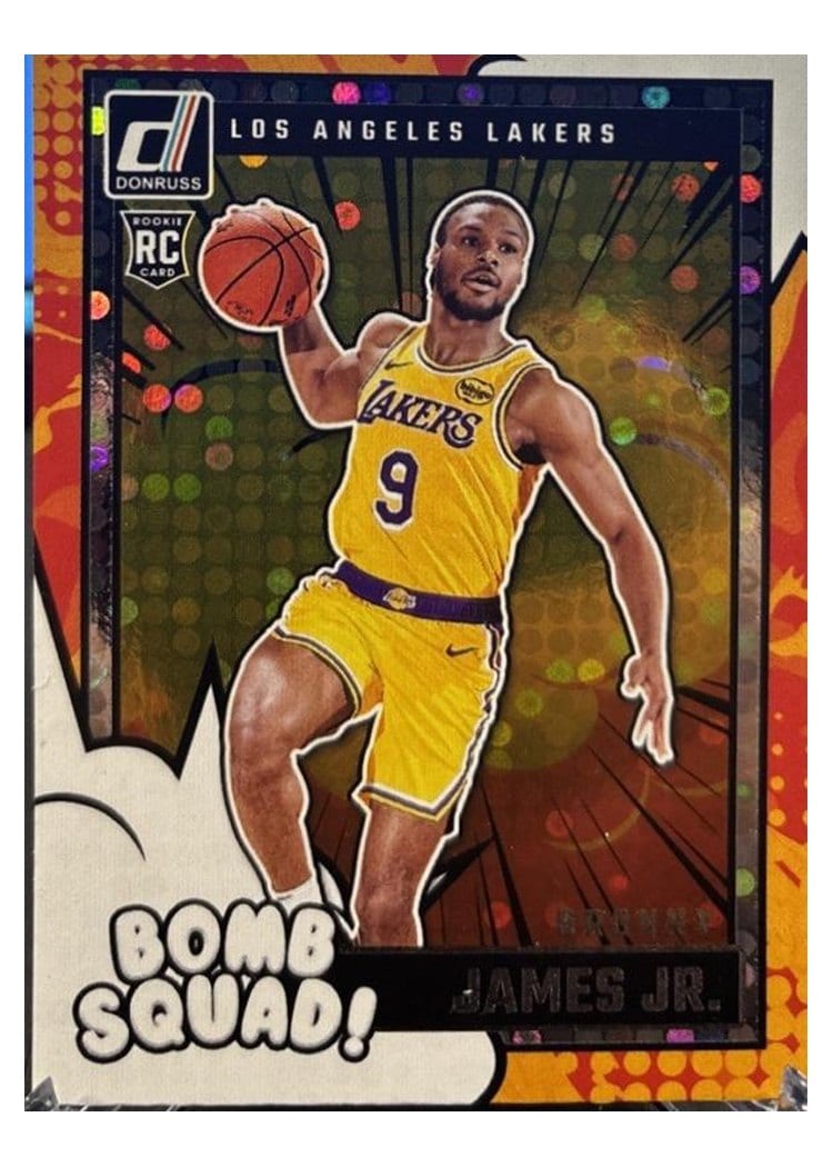 2024-25 Donruss Bomb Squad Bronny James Jr. #14