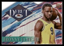 2024-25 Finest Debut Bronny James Jr. #D-2