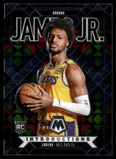 2024-25 Panini Mosaic Introductions Bronny James Jr. #8 card