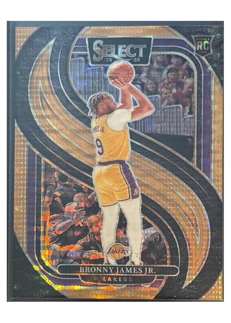 2024-25 Panini Select Base Set Bronny James Jr. #179 card