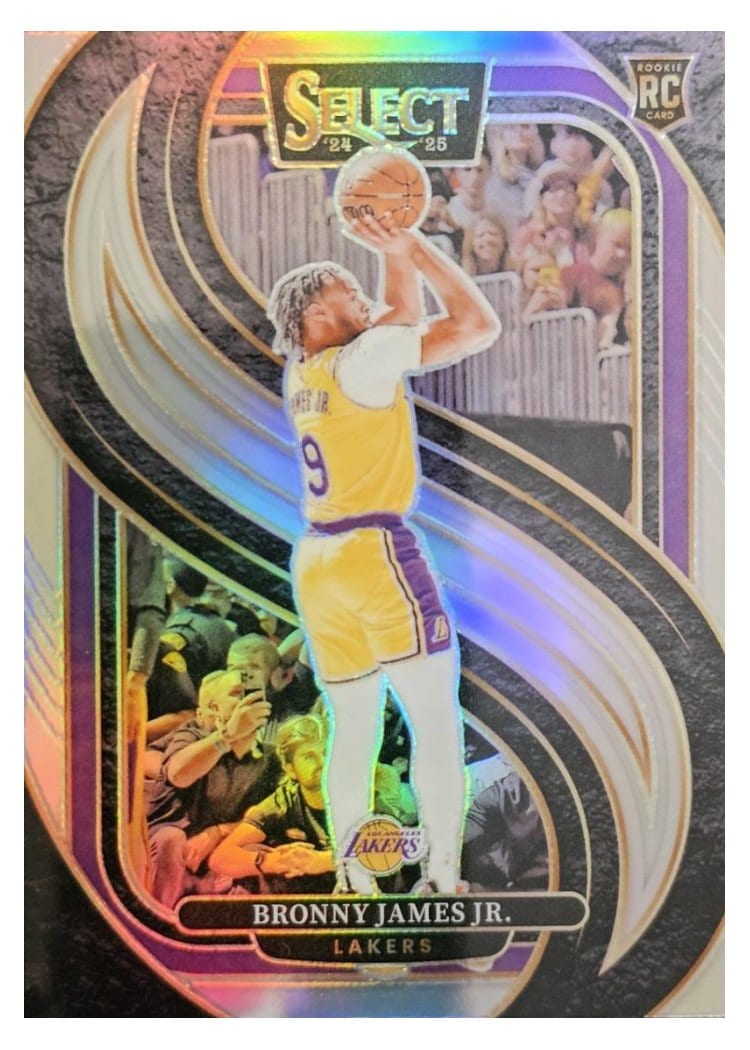 2024-25 Panini Select Base Set Bronny James Jr. #179 card