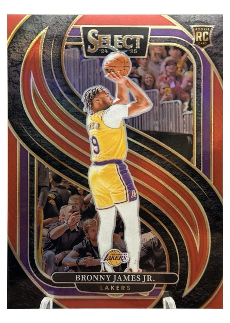2024-25 Panini Select Base Set Bronny James Jr. #179 card