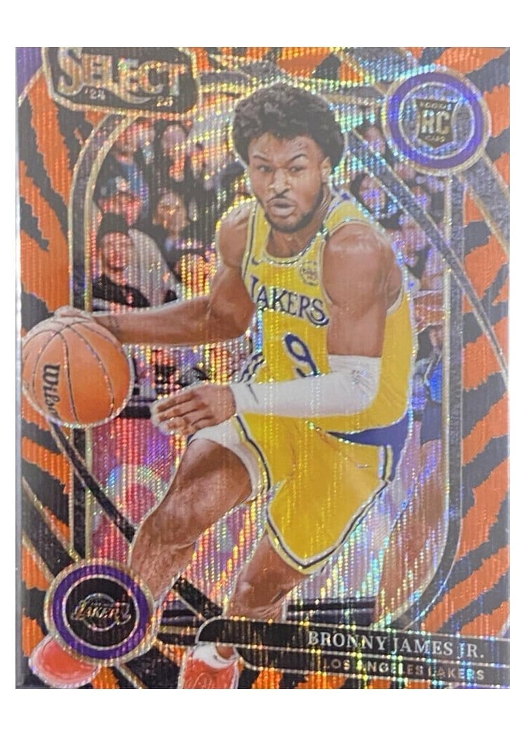 2024-25 Panini Select Base Set Bronny James Jr. #290 card