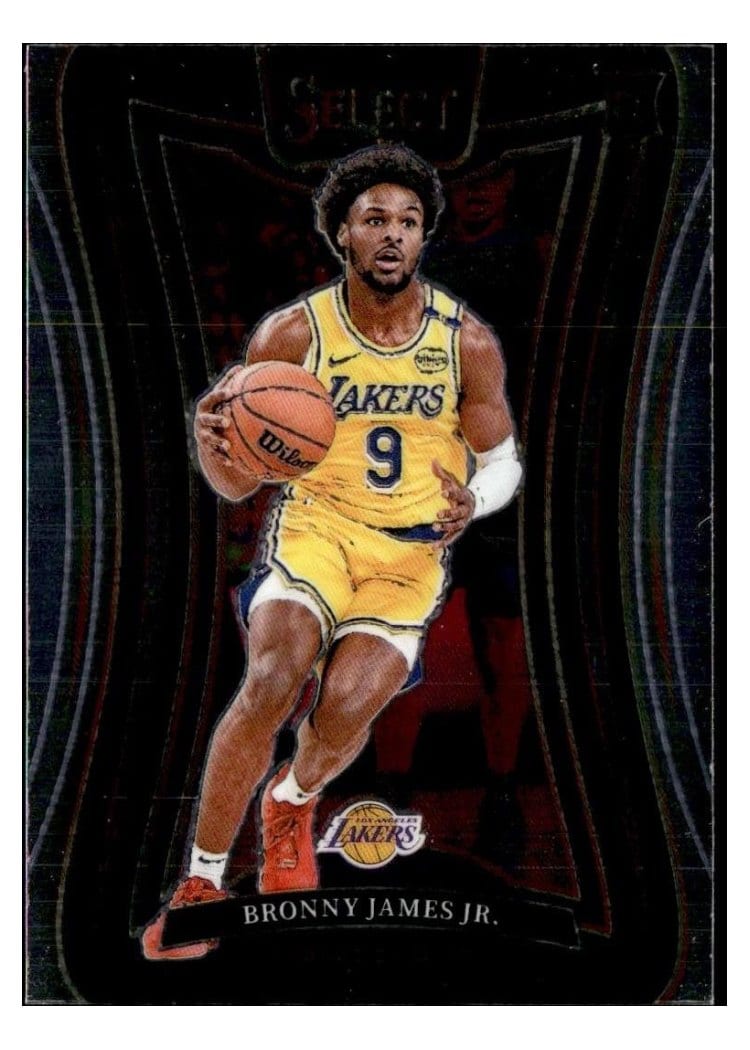 2024-25 Panini Select Base Set Bronny James Jr. #369 card