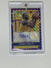 2024-25 Topps Chrome Next Stop Signatures Bronny James Jr. #NSS-BJ