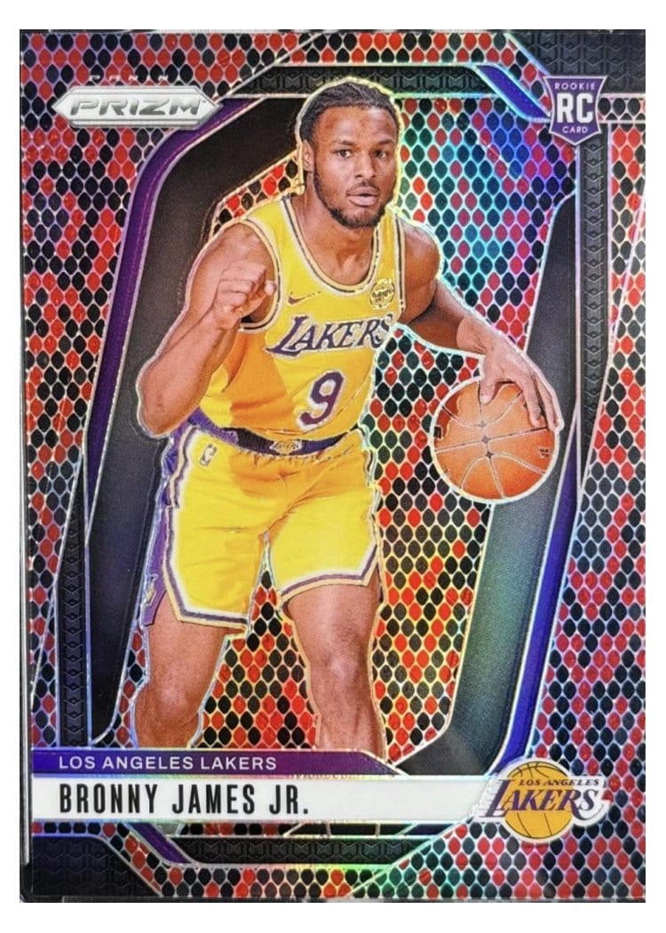 2024 Panini Prizm Bronny James Jr. #243 card