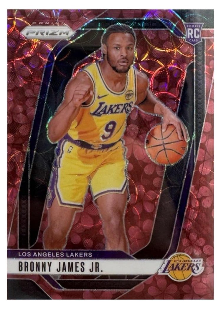 2024 Panini Prizm Bronny James Jr. #243 card