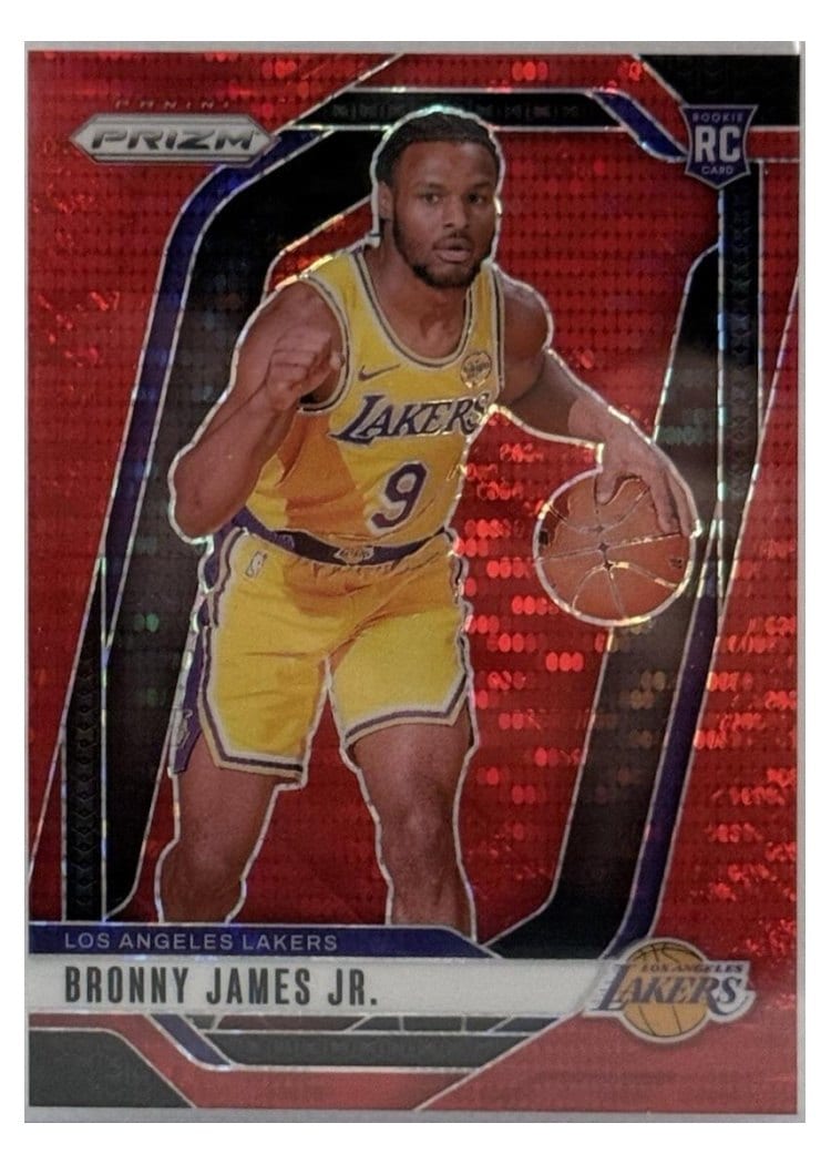 2024 Panini Prizm Bronny James Jr. #243 card