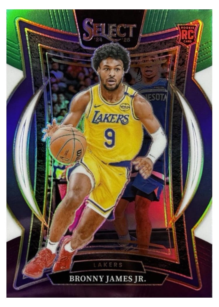 2024 Panini Select Bronny James Jr. #90 card