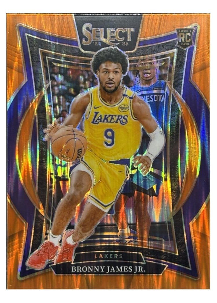 2024 Panini Select Bronny James Jr. #90 card