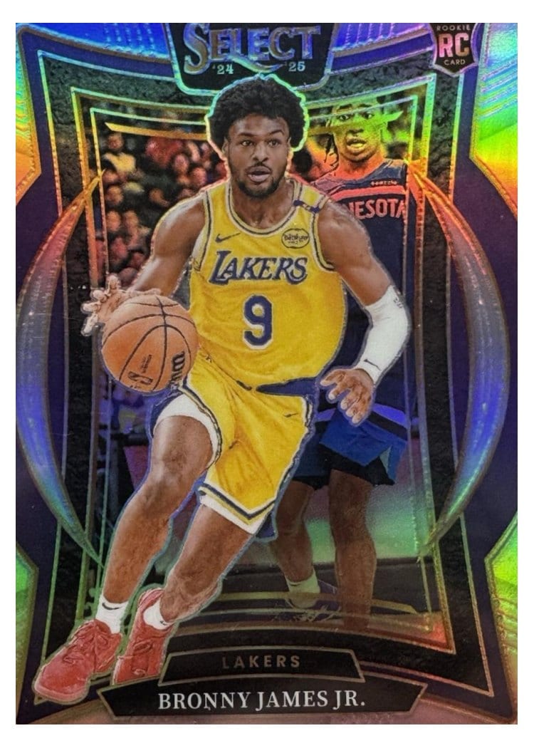 2024 Panini Select Bronny James Jr. #90 card