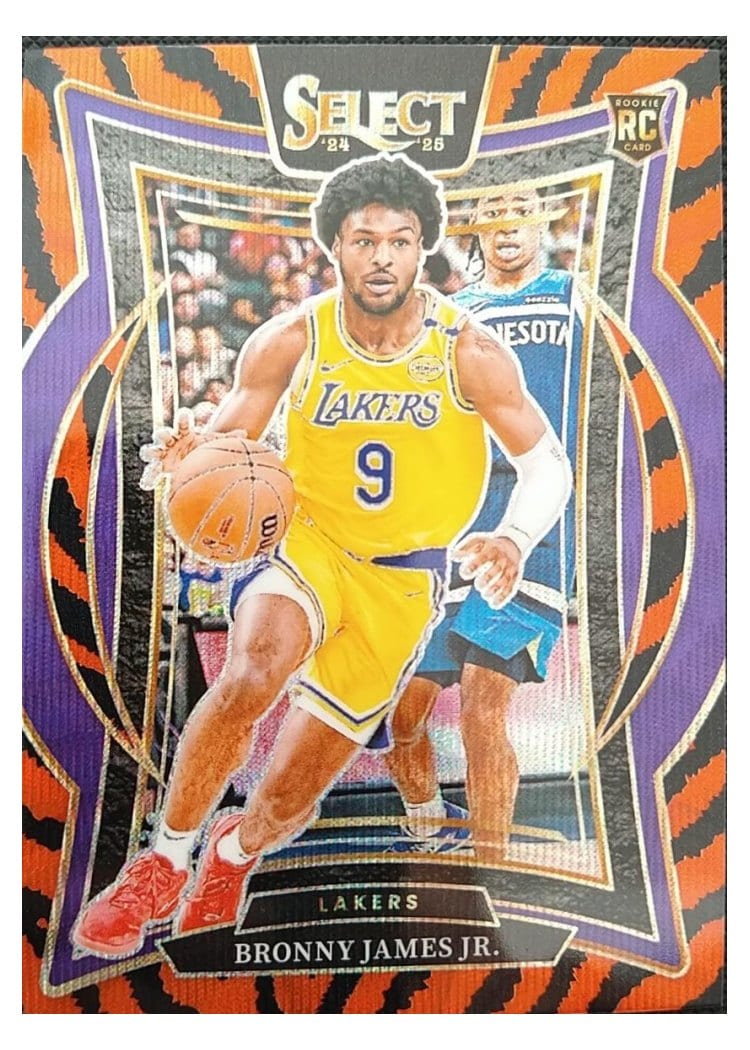 2024 Panini Select Bronny James Jr. #90 card