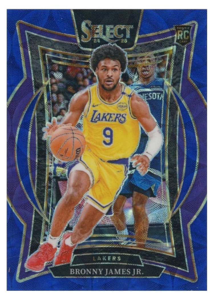 2024 Panini Select Bronny James Jr. #90 card
