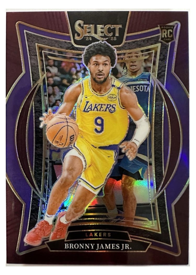 2024 Panini Select Bronny James Jr. #90 card