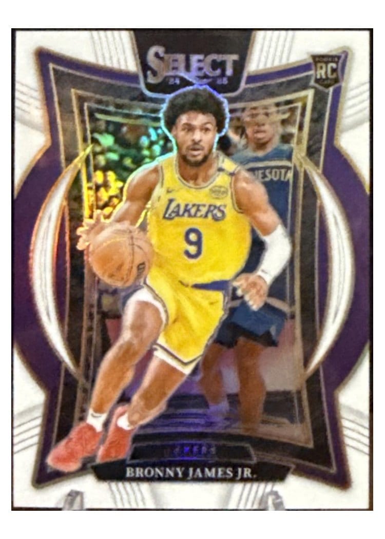 2024 Panini Select Bronny James Jr. #90 card