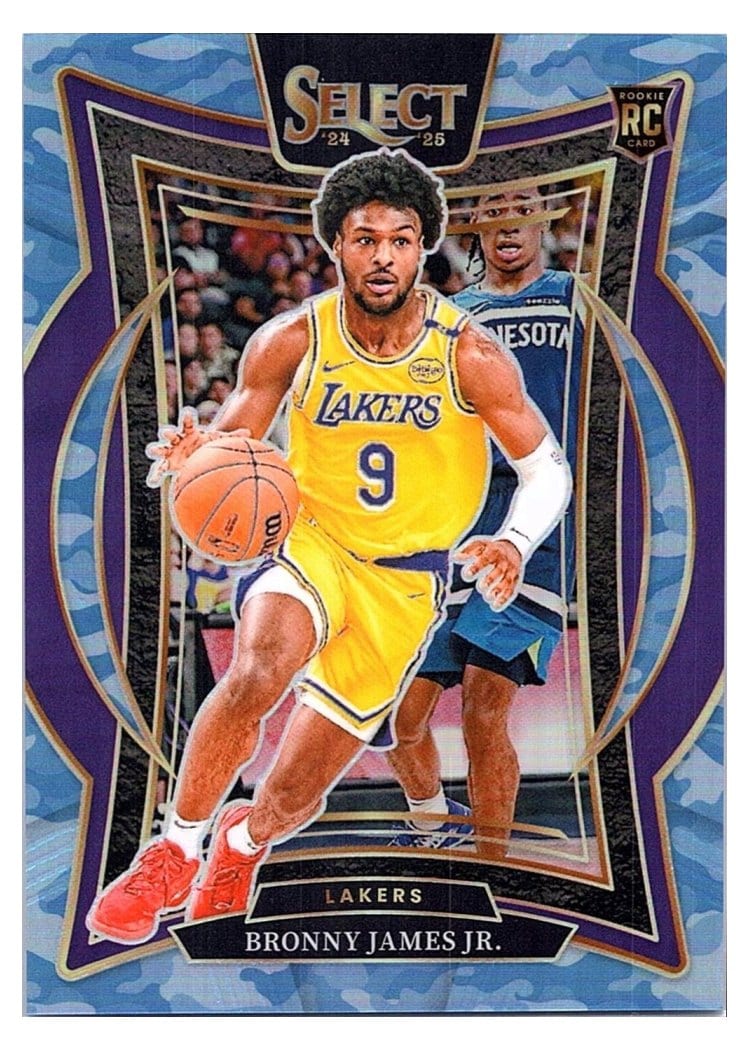 2024 Panini Select Bronny James Jr. #90 card