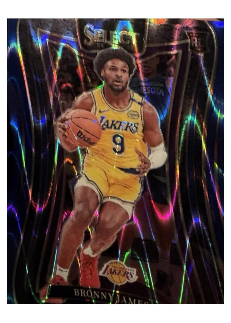 2024 Panini Select Bronny James Jr. #90 card
