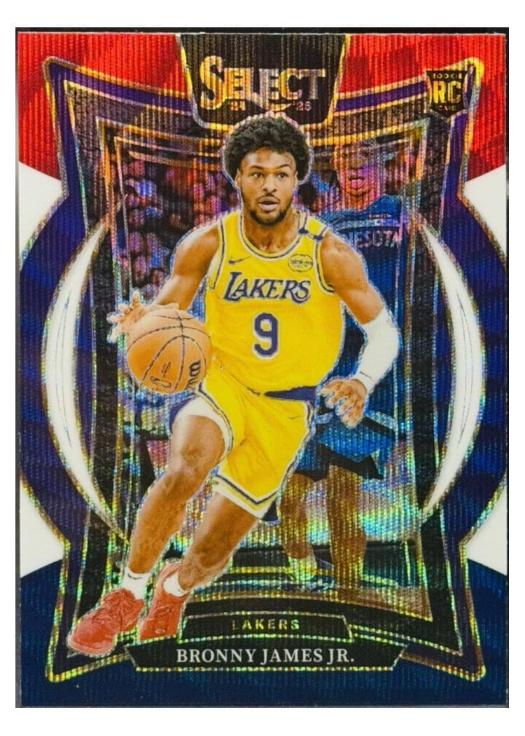 2024 Panini Select Bronny James Jr. #90 card