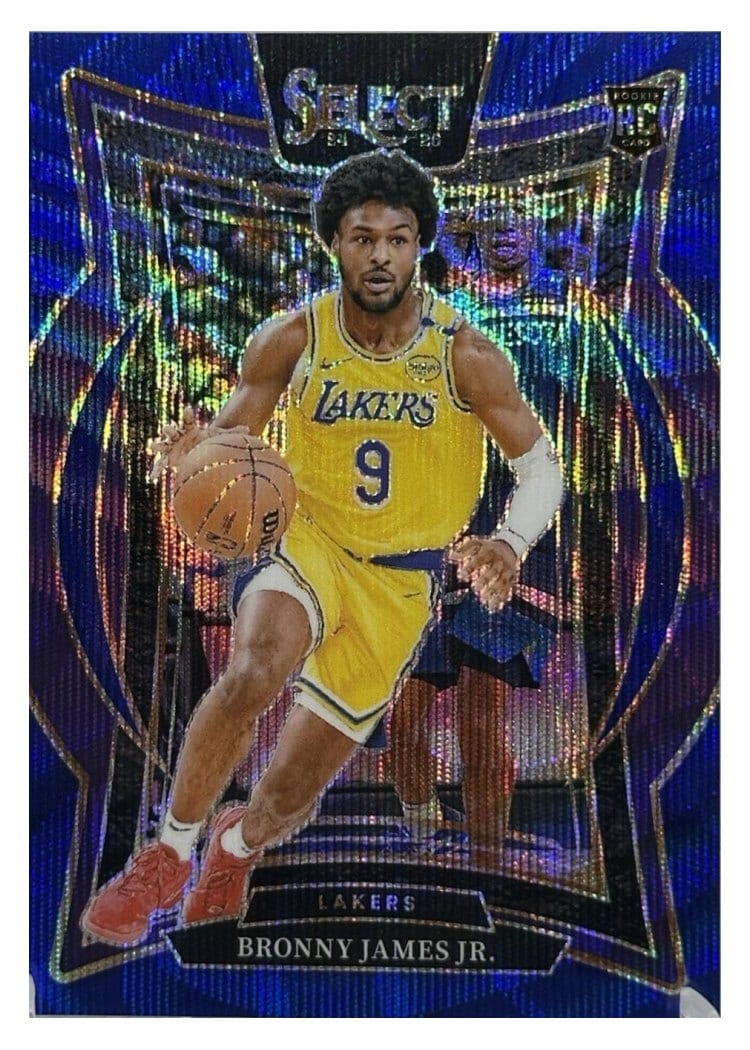 2024 Panini Select Bronny James Jr. #90 card