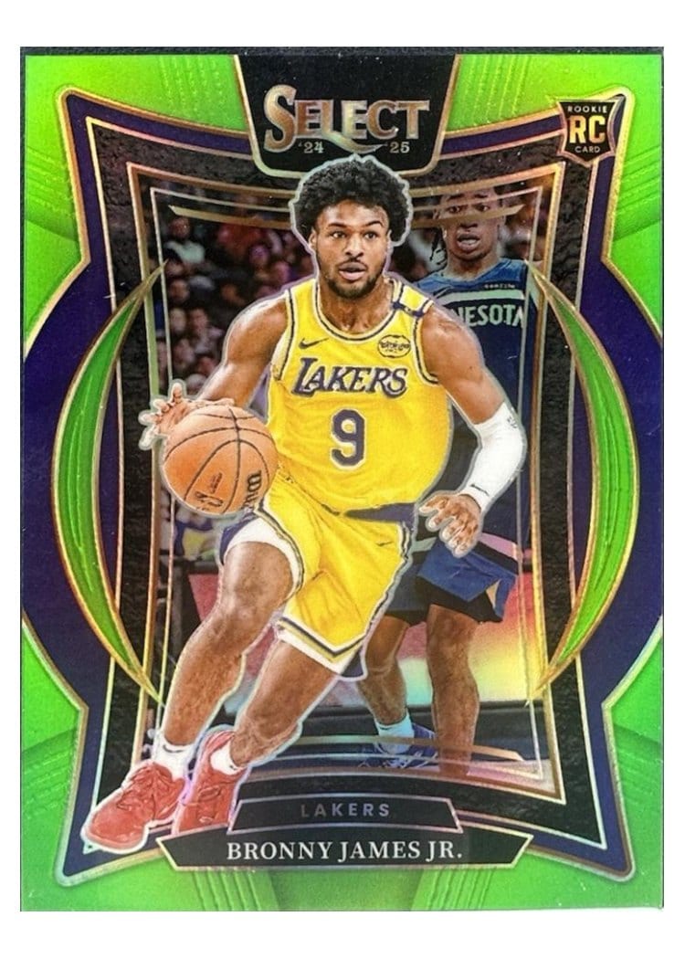 2024 Panini Select Bronny James Jr. #90 card