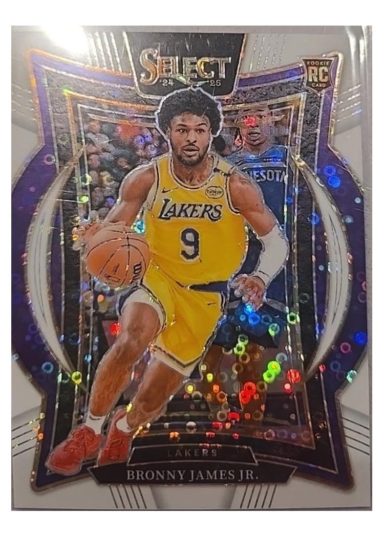 2024 Panini Select Bronny James Jr. #90 card