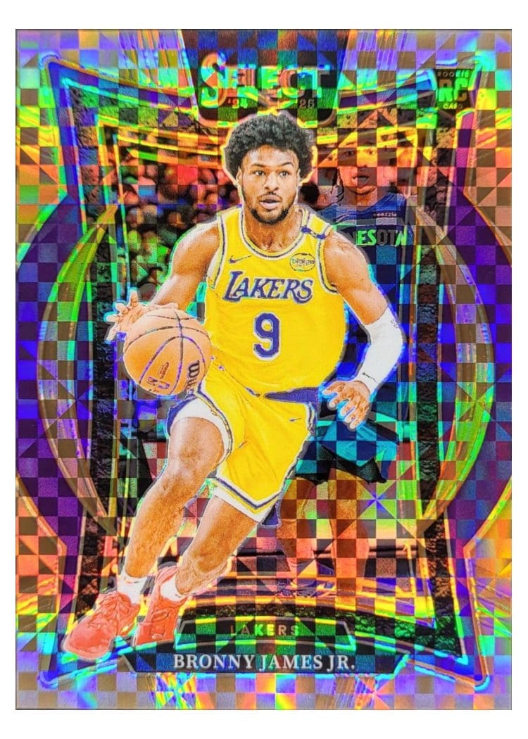 2024 Panini Select Bronny James Jr. #90 card