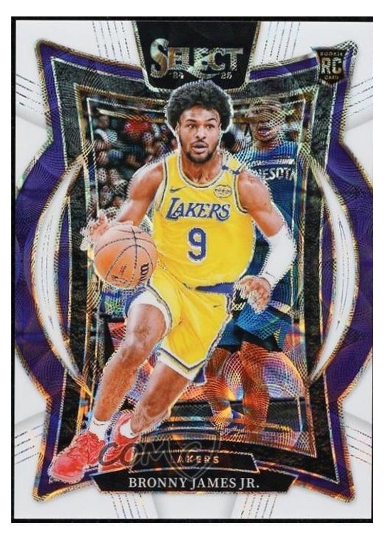 2024 Panini Select Bronny James Jr. #90 card