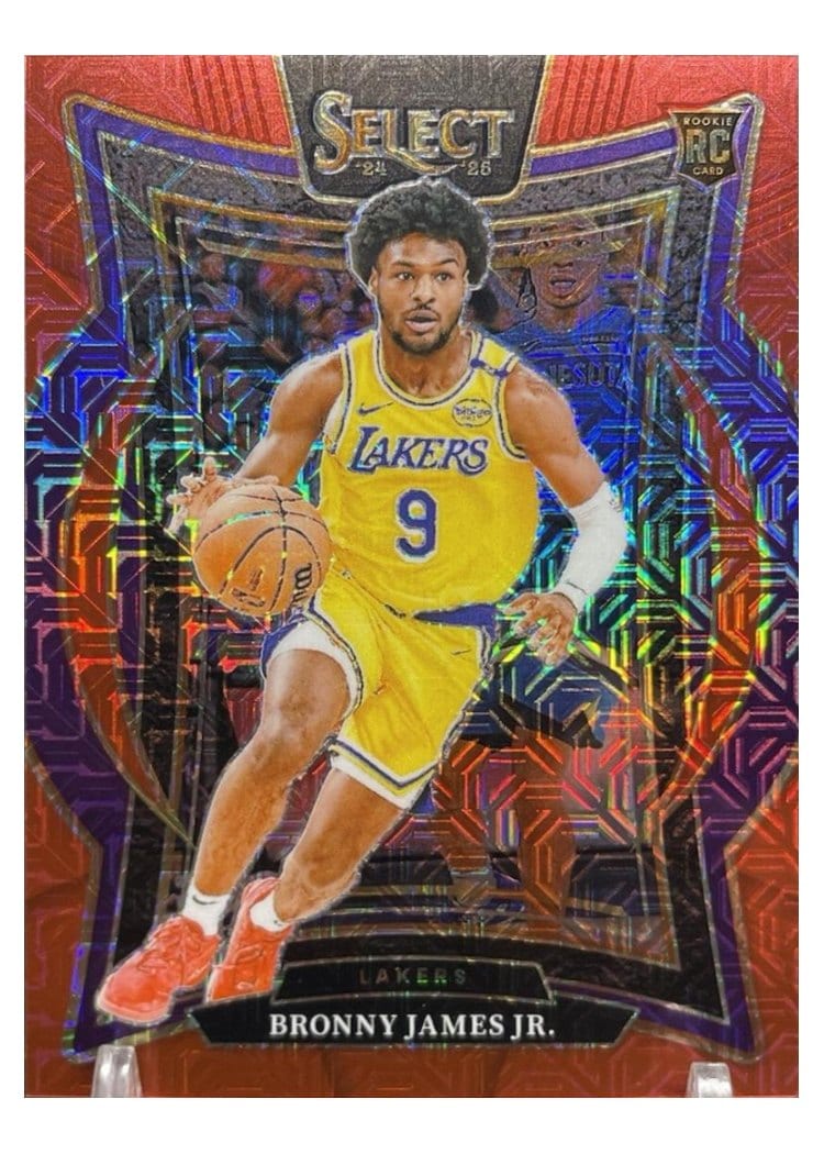 2024 Panini Select Bronny James Jr. #90 card
