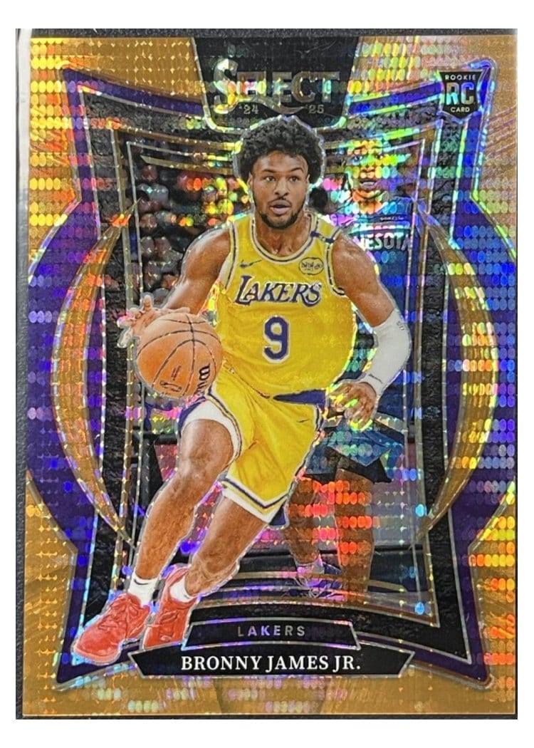2024 Panini Select Bronny James Jr. #90 card