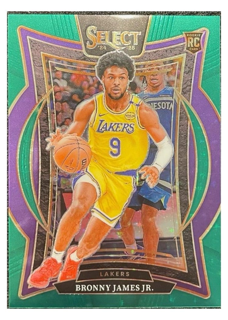 2024 Panini Select Bronny James Jr. #90 card