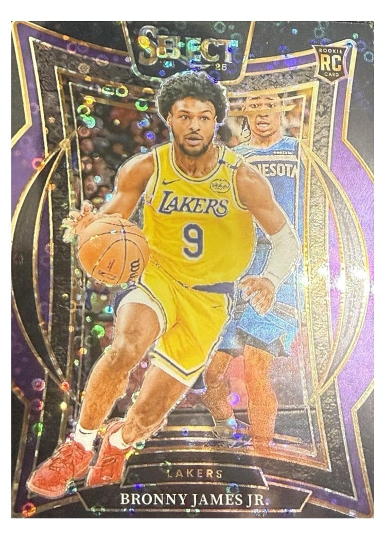 2024 Panini Select Bronny James Jr. #90 card