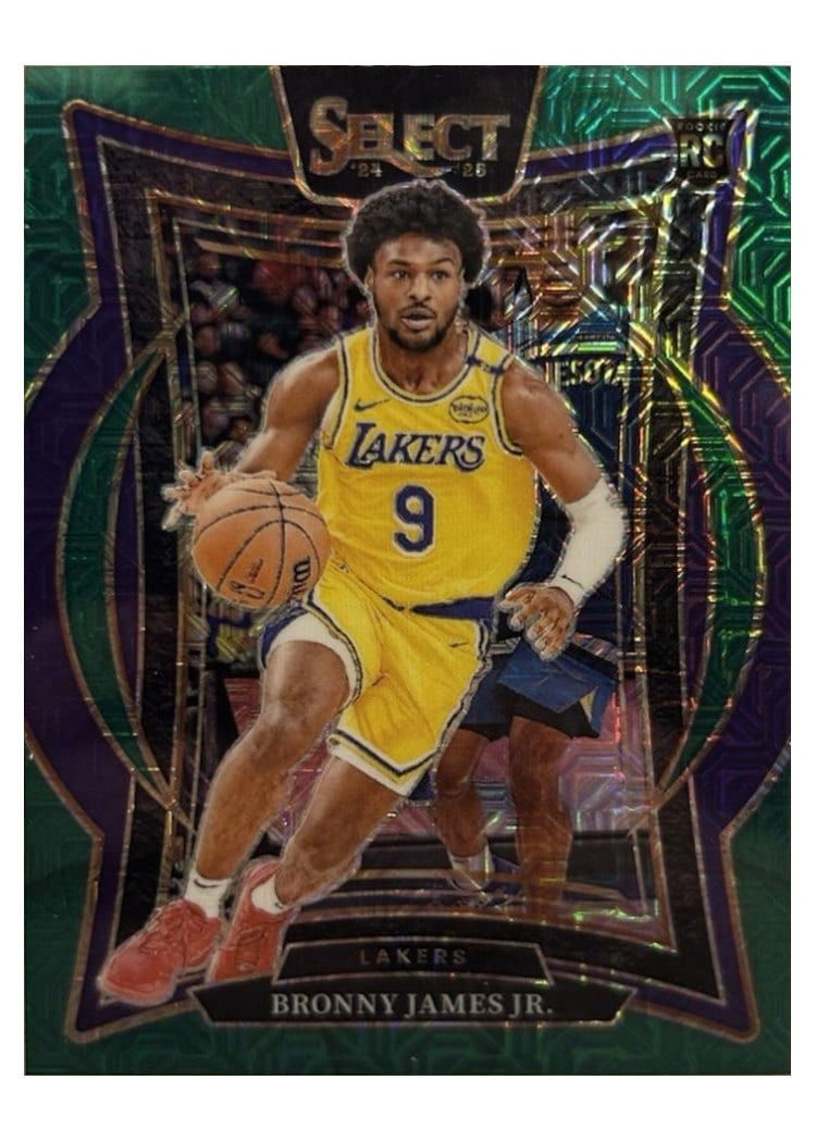 2024 Panini Select Bronny James Jr. #90 card