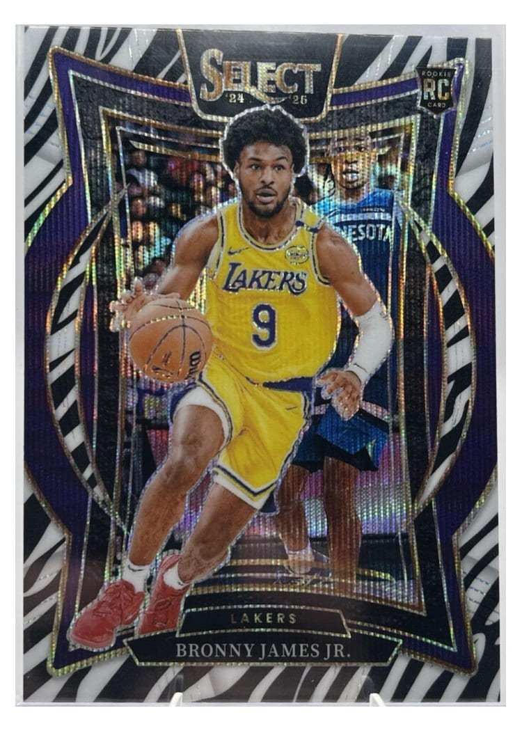 2024 Panini Select Bronny James Jr. #90 card