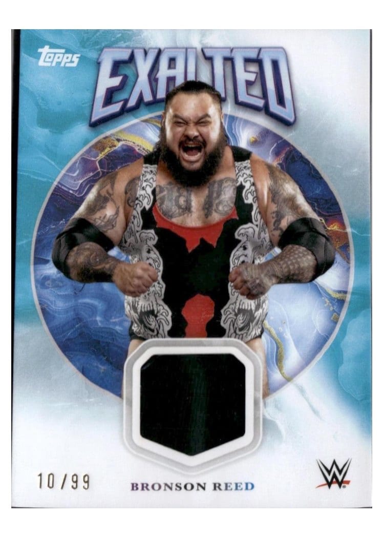 2025 Topps Exalted WWE Wrestling Exalted Relics Bronson Reed #ER-BRD card
